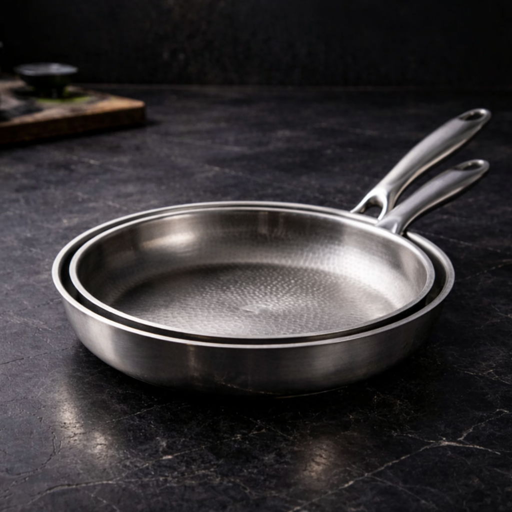 Titanium pande I 2 sæt