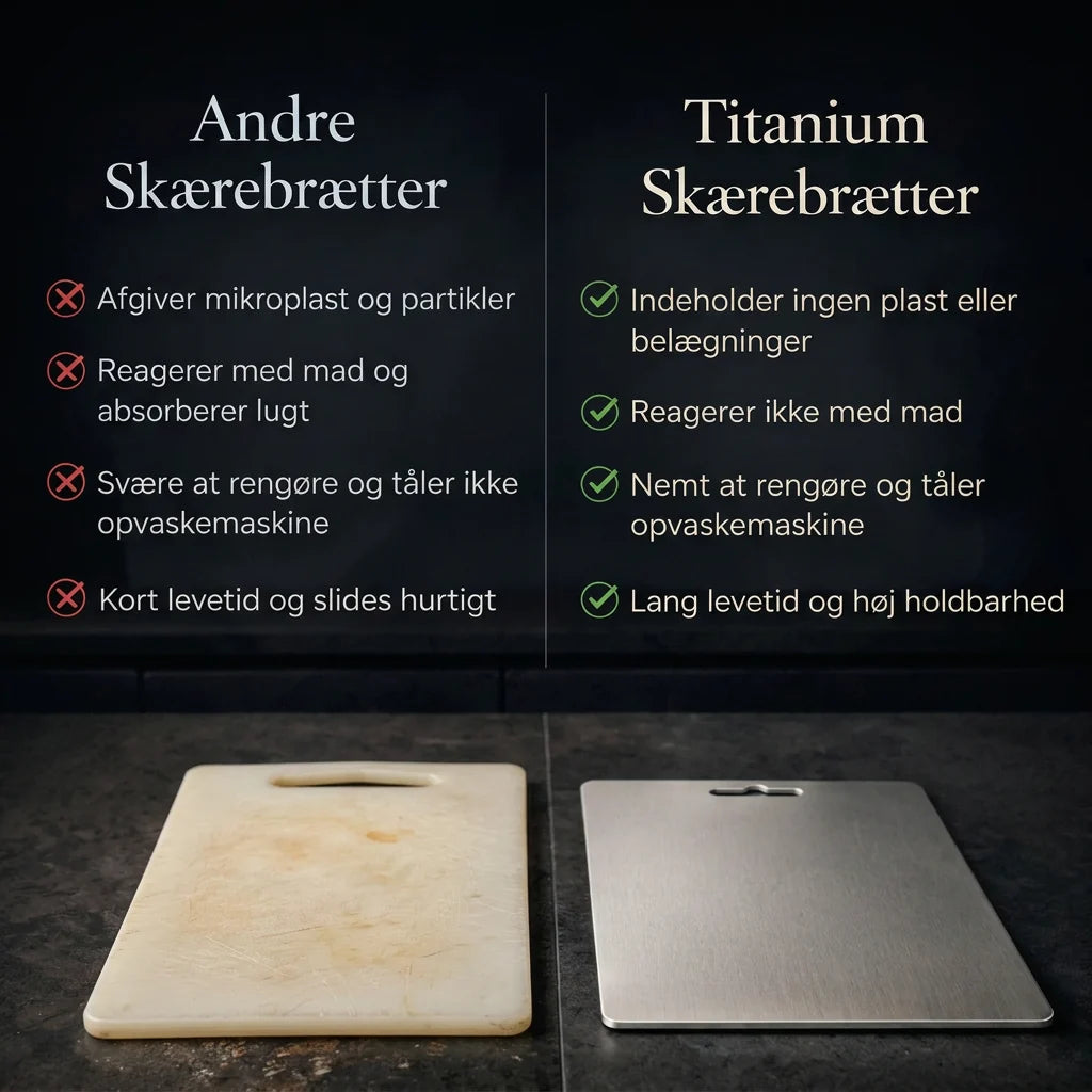 Titanium Skærebræt I 3-Pak